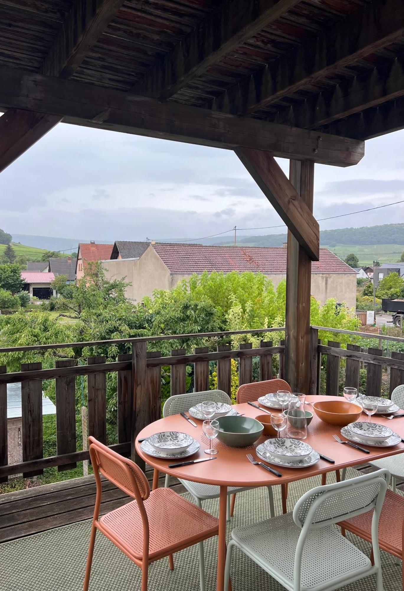 Westhalten Gites Du Bel Alsace Cote Vignoble מראה חיצוני תמונה